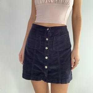 Urban Outfitters corduroy skirt